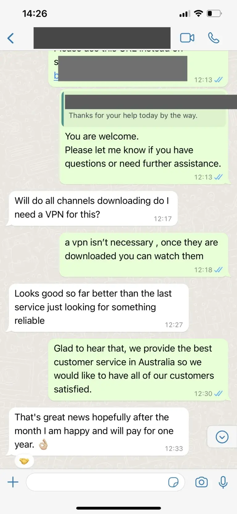 Diamond IPTV happy customer Netherlands